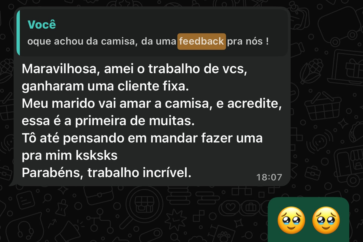 Feedback real via WhatsApp