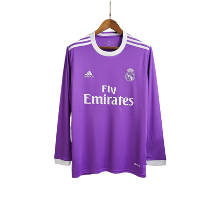 Real Madrid – Retro Manga Longa 17-18